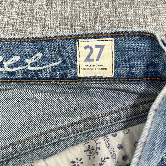 Free People We the Free Sofia Denim Short Regular Mid Rise Button Fly Size 27 - Picture 7 of 11